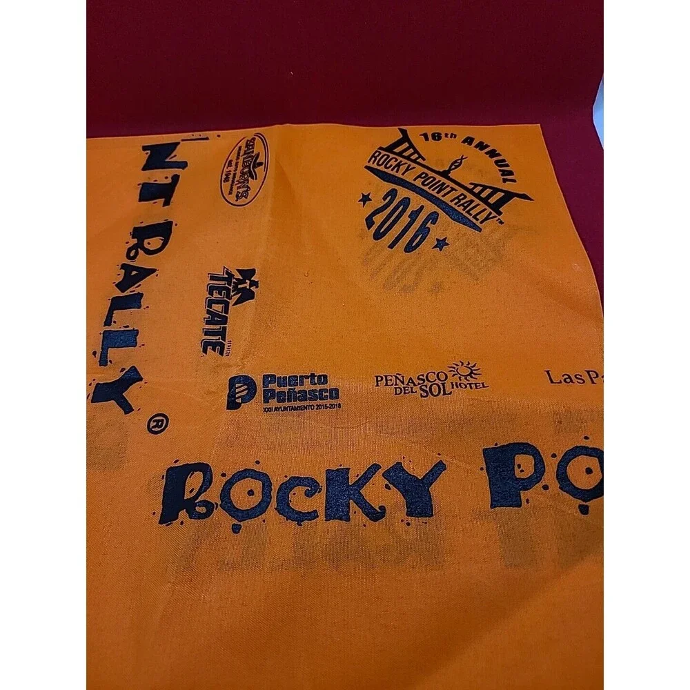 2016 Rocky Point RALLY BANDANNA 16TH ANNUAL Headgear 22